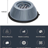 Universal Anti-Vibration Pads for Appliances &amp; Furniture